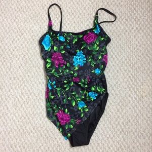 💥HP💥NWOT Sirena Signature flora swimsuit sz 14